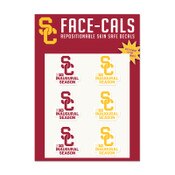 USC Trojans Big 10 Inagural Season Face Cals 6 Pack